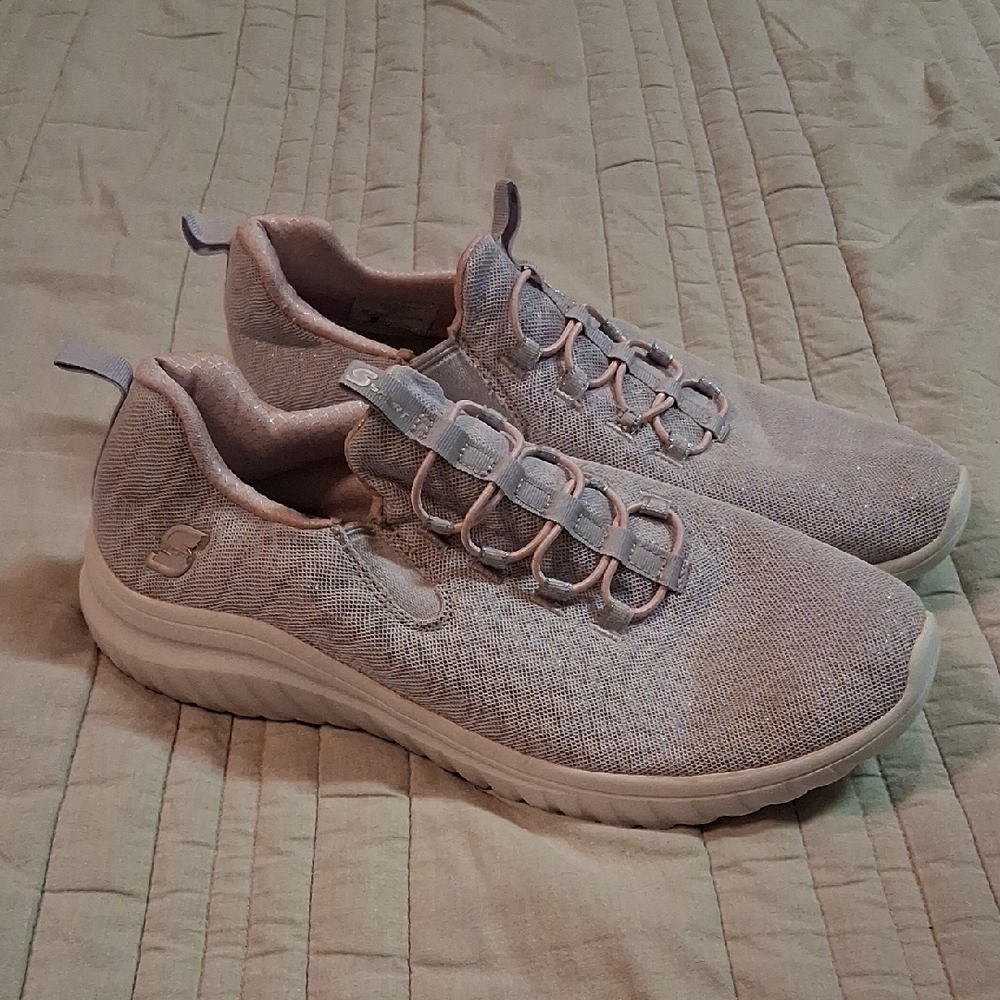 Skechers Gray Sneakers Lightweight Cushioned Design